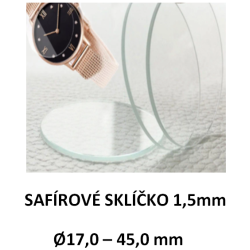 SAFÍROVÉ SKLÍČKO