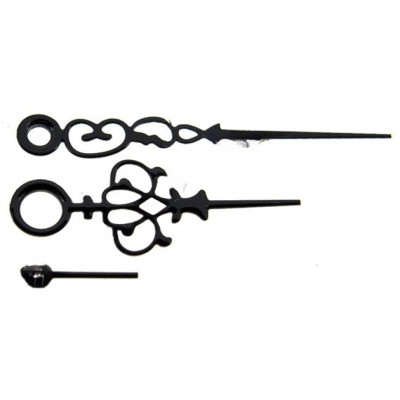 Kapesní ručičky (18, 12,5, 4,5 mm) černé