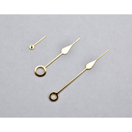 Kapesní ručičky (18, 13, 4,5 mm) Zlaté