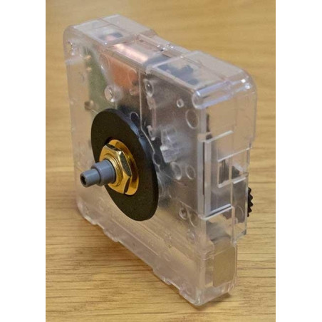 HODINOVÝ  STROJEK transparentní NEF 22 mm