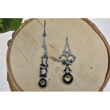 Ručičky  76 mm (NEF) Černá