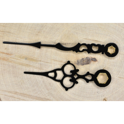 Ručičky  61 mm (NEF)  černá