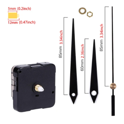 HODINOVÝ BATERIOVÝ STROJEK  TICHÝ CHOD