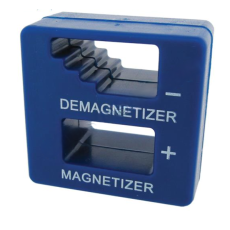 Demagnetizér kostka