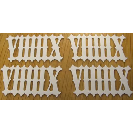 Římská čísla na kukačky