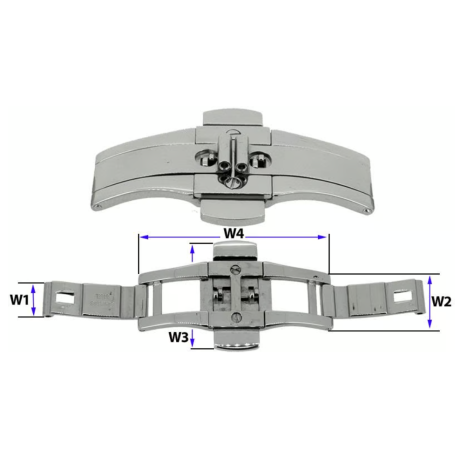 Spona 4,2 x 8,2 x 18 x 36 mm