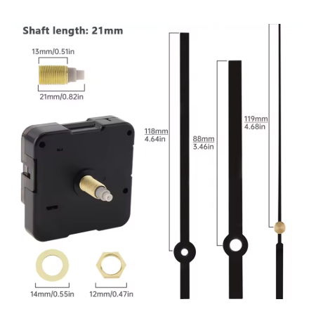 Hodinový bateriový strojek NEF 21